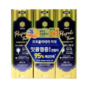 클래식향 프로폴리테라클래식 민트치약 3개입치약 페리오