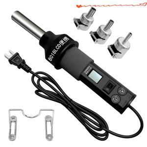 220V LCD 디지털 히트 건 뜨거운 공기 총 납땜 제거 솔더 스테이션 조정 가능한 IC SMD BGA SAIKE GJ-8018L
