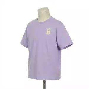 [MLB키즈]MLB 키즈 스포티브 썸머 구름 아트웍 티셔츠 보스턴 레드삭스 LAVENDER 7ATSB4363 43LDL