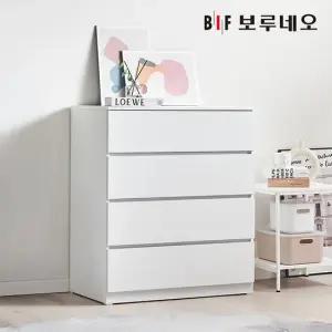 [착불] 보루네오 라움 깊은 800 4단 서랍장
