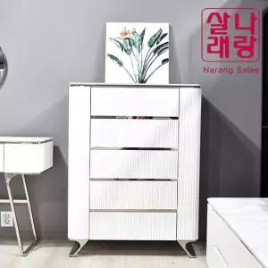 [나랑살래] 데일리 포세린세라믹 5단 서랍장