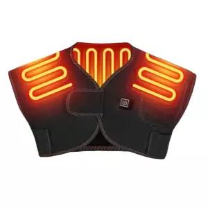 어깨 온찜질 찜질 온열 충전식 USB 조끼 핫팩 충전