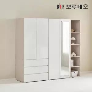[착불] 보루네오 비컴 2000 V세트 장롱 장농 이불장 안방 작은방 원룸 6자 7자
