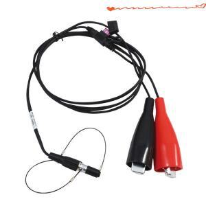 트림블 GPS 헤비 듀티 전원 케이블 RTK R6 4700 리시버 악어 클립 핀