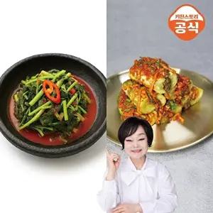 [빅마마 이혜정]빅마마 이혜정의 맛있는 보리열무김치 5kg+오이소박이 2kg (총 7kg)