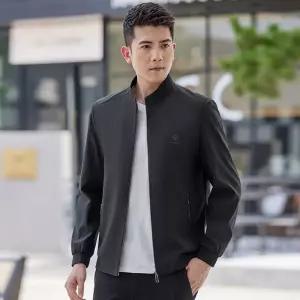 솔저스2 남자 바람막이 점퍼 가을 차이나카라 솔리드 캐주얼 코디 코트 통기성 있고 슬림 상의 자켓 OPH3