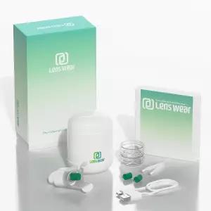 렌즈웨어 콘택트렌즈 어플리케이터 도구 - 쉽게 적용/제거할 수 있는 착용 보조 USB 충전기 삽입기 핀셋