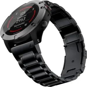바이후이 밴드 Fenix 8 51mm 7X 6X 티타늄 메탈 퀵 핏 교체 스트랩 Garmin Pro 5X Plus Enduro 3/tactix 7