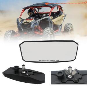 Can Am Maverick X3 UTV 오프로드 차량 센터 역방향 유리 헤비 듀티 업그레이드 용 충격 방지 백미러