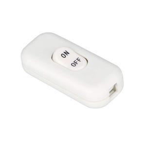 10pcs ONOFF 조명 스위치 AC 220V 6A 인라인 케이블 데스크 램프 코드 LED 토글 로커 제어