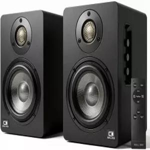 IBAL·BOX 00W 책장 스피커 블루투스 53 24비트 광학 USBC 35mm AUX 카본파이버 실크돔 트위터
