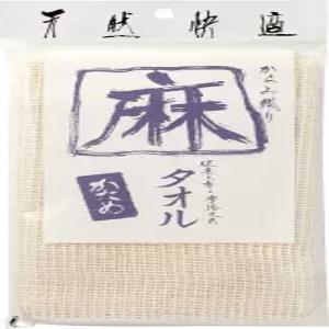 카메노코 타와시 일본산 100 린넨 타월 - 목욕 스크러버 단단한 13.39 x 39.37 인치 흰색
