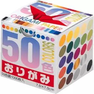 천 마리 종이학 종이접기 7cm 50가지 색상 000장