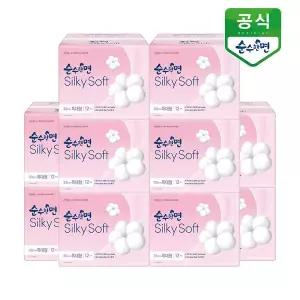 [깨끗한나라]순수한면 실키소프트 생리대 특대형 12P x 10팩