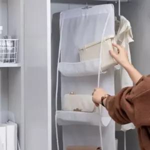 [하프클럽/]핸드백 정리 수납 행거 가방 보관 옷장 수납함 걸이 정리용
