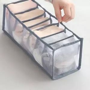 [하프클럽/]속옷 양말 메쉬 수납 바구니 정리함 케이스
