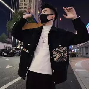 토르 캐주얼 가을 남친 바람막이 점퍼 코듀로이 코트 봄가을 자수 자켓 상의 OPH3