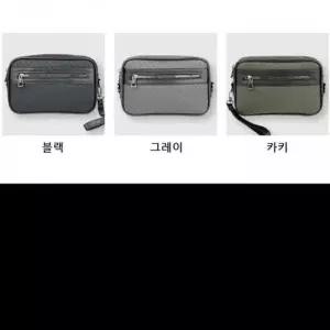 WL 크로스 클러치백 앞지퍼 남성 패션 세련된 미니 클러치백 넉넉한 수납 무난한 색상
