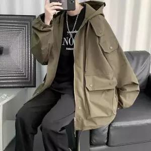 EAMT 겨울 남사친 코트 봄가을 기능성 후드 점퍼 YJ3