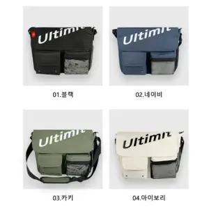 WL 투포켓 남성 크로스 데일리 트렌디 메신저백 조절 가능한 어깨끈 편안한 착용감 다양한