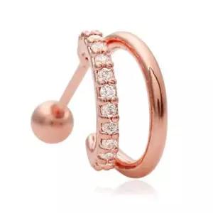 귀걸이 GOLD PIN 피어싱 롤링 14K