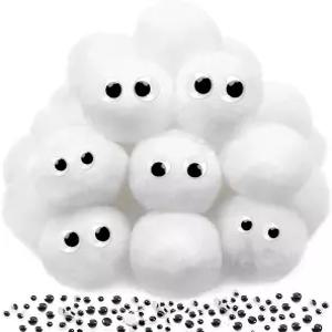 TOAOB 30pcs 24인치 폼 화이트 크래프트 대형 퍼지 DIY 예술 및 공예 프로젝트 홈 데코레이션