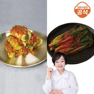 이혜정의 맛있는 갓김치 5kg+오이소박이 2kg (총7kg)