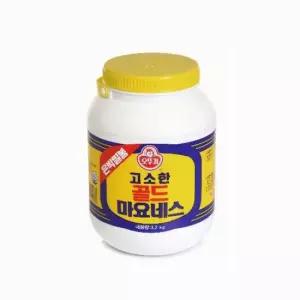 요리친구 오뚜기 골드 마요네즈(은박밀봉) 3.2kg