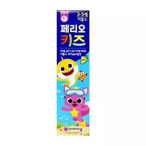 페리오 키즈스텝2 치약 핑크퐁 75g 청포도향 SfF3+1YFh