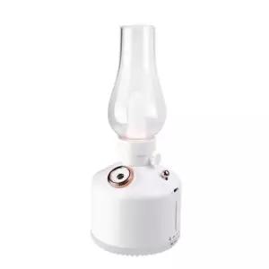 가습기 빈티지 LED 호롱불 캠핑용 불멍 램프 280ml