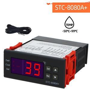 ABWR-STC-8080A+디지털 온도 컨트롤러 220V 레귤레이터 저장고 센서 습도계 40%
