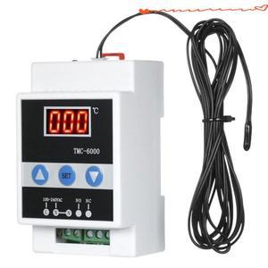 TMC-6000 110-240V 레일 온도 조절기 디지털 컨트롤러