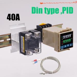 40A SSR 및 열전대 Din 유형 PID 온도 컨트롤러 다중 입력 1개의 알람 포함)가 함께 제공됩니다.