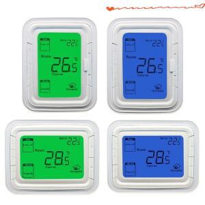 Honeywell 디지털 온도 조절기 FCU 에어컨 원격 컨트롤러 수직 220V 그린 블루 T6861V2WG