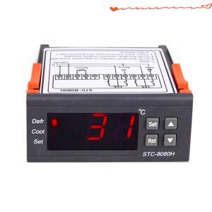 AB41-2X STC-8080H 온도 컨트롤러 냉장고 조절기 디지털 디스플레이 마이크로 컴퓨터 220V