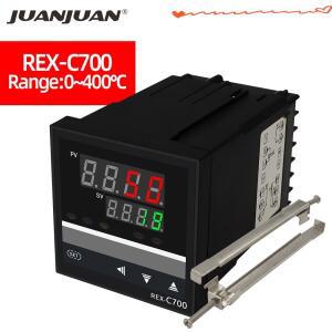 PID 디지털 지능형 온도 컨트롤러 220V REX-C700 조절기 SSR 릴레이 출력 0-400 ℃