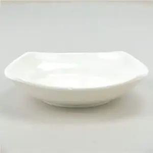 멜라민 접시 반찬 그릇 쿠프 사각 접시 식기 11.7cm sqO1+4uEa