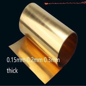 0.15mm 두께 베릴륨 청동 스트립 BeCu 시트 실리코-망간 구리 c17200 플레이트