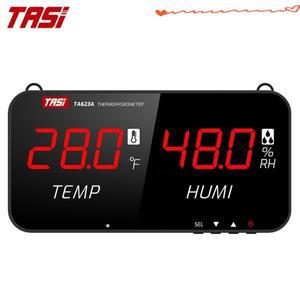 TASI 지능형 습도계 LCD 디지털 스크린 고정밀 센서 사무실 TA623A