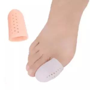 발가락 각질 관리 보습 실리콘 엄지 보호 캡 발 피부 케어 덮개 풋케어 용품