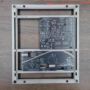 SMT/DIP 용접용 205x160x15mm 조정 가능한 PCB 캐리어 - 범용 알루미늄 합금 웨이브 장치