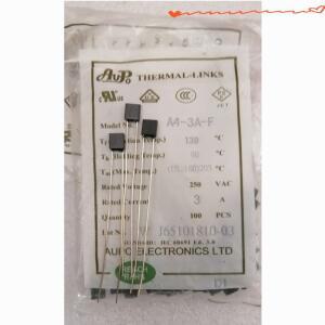 100PCS AUPO 사각 열 퓨즈 A4-3A-F 84/102/115/125/130/135/145/150 도 3A 250V RH130