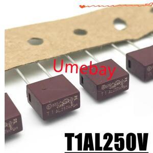 50개 932 사각형 TE5 퓨즈 튜브 T1AL250V 1A 300V