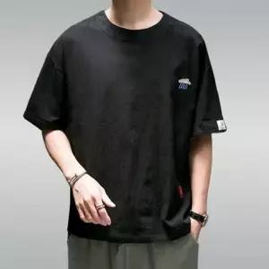 루즈핏 남성 오버핏 티셔츠 캐주얼 남성 린넨 티셔츠 빅사이즈 여름