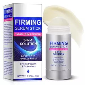 고급 레티놀 펌 세럼 스틱 3-in-1 페이스 매끄럽고 탄력 있는 얼굴 목 및 턱선 주름 감소 모든 피부 타입을
