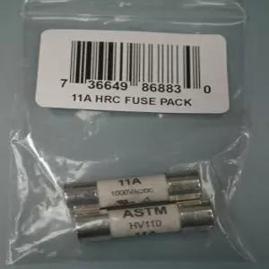 HV110 11A 30kA 1000V HRC 멀티미터 퓨즈 EEV블로그 브라이멘 플루크 (10x38mm)