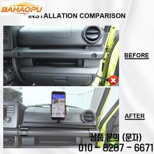 BAHAOPU 자동차 다기능 확장 홀더 카메라/전화/GPS 스탠드 스즈키 Jimny 2019 Up 인테리어 액세서리에 적합