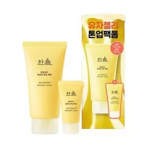 [셀러허브]한율 달빛유자 비타민 톤업팩폼 120ml+15ml (S49446760)
