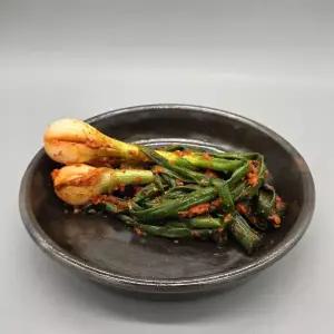 [효명]국내산 양파줄기김치2kg+2kg