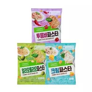 풀무원 파스타 3종 세트(투움바+크림+알리오올리오 각 1개씩) 450g